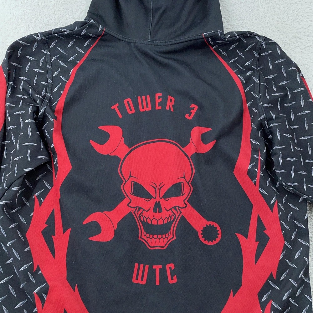 Boombah‎ Hoodie Sweatshirt XL WTC Tower 3 Local One Elevator Constructors Union